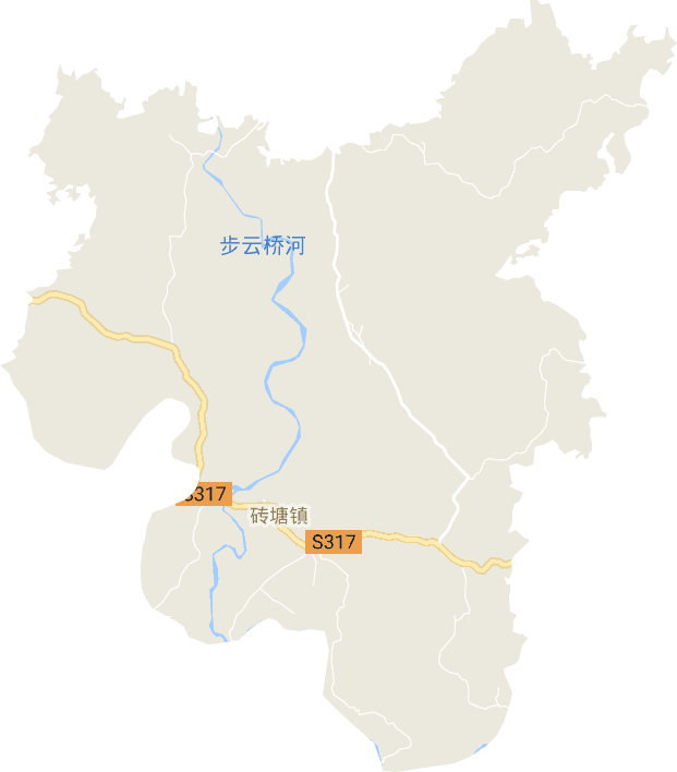 砖塘镇电子地图
