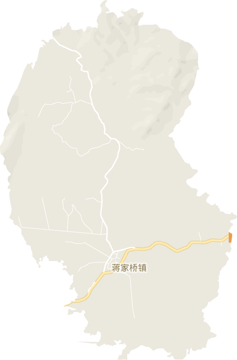蒋家桥镇电子地图