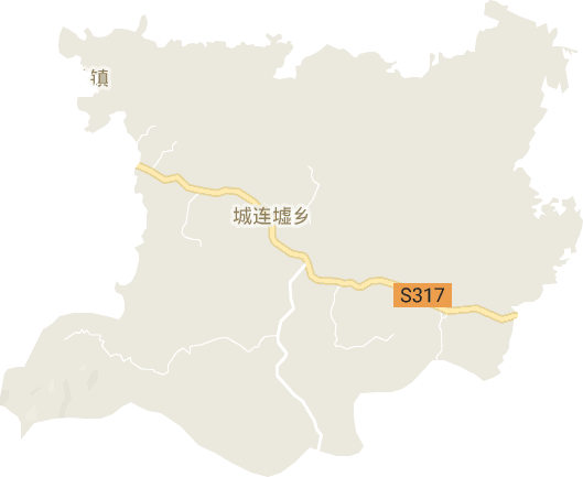 城连圩乡电子地图
