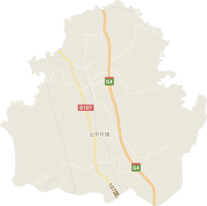 公平圩镇电子地图