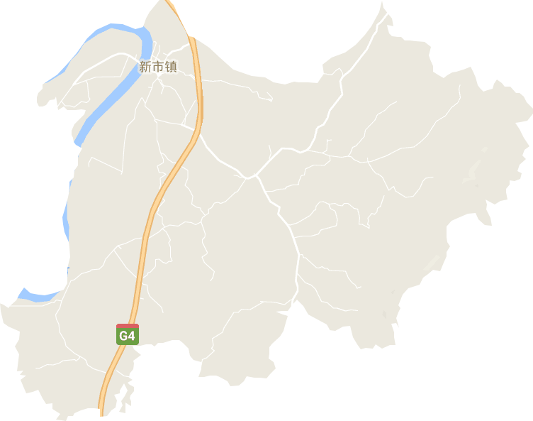 新市镇电子地图