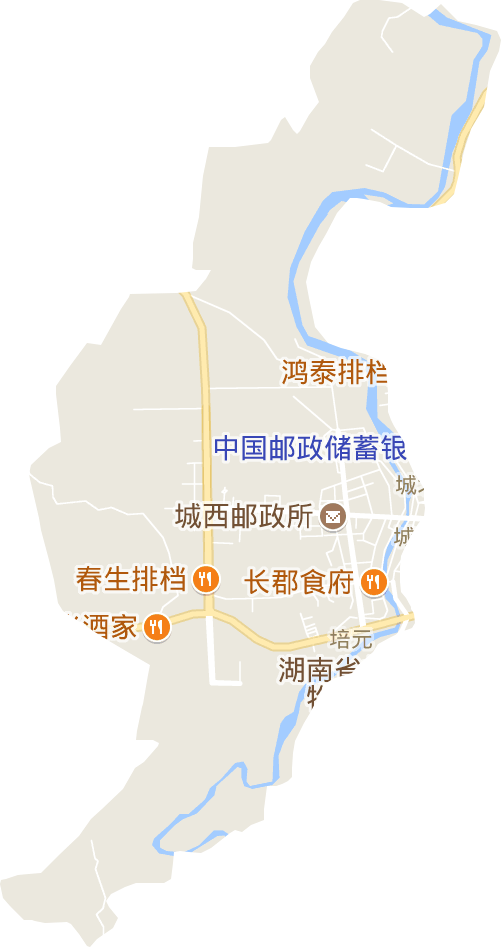 培元街道电子地图