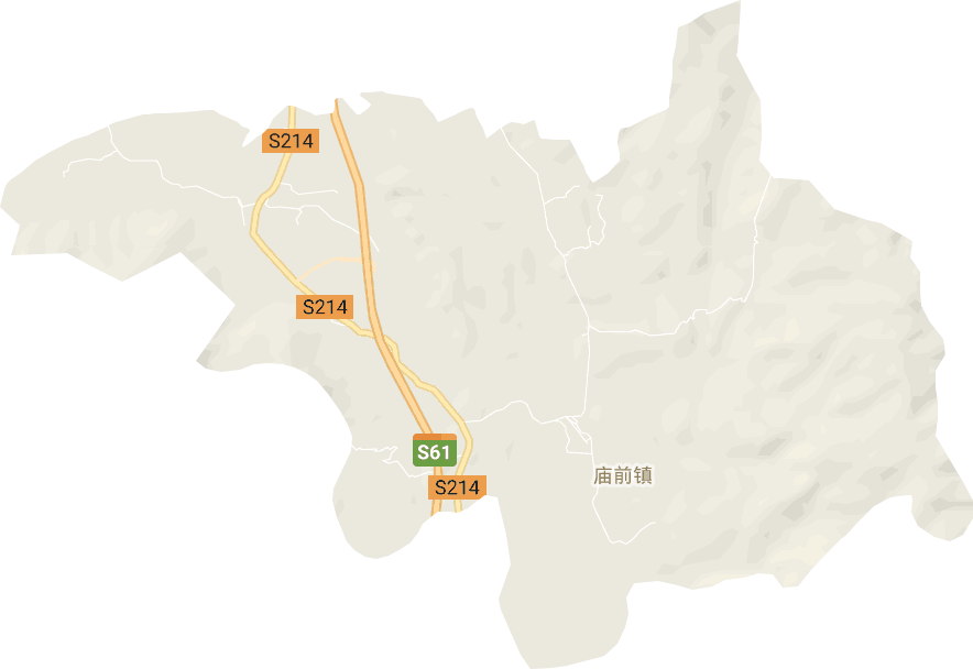 庙前镇电子地图