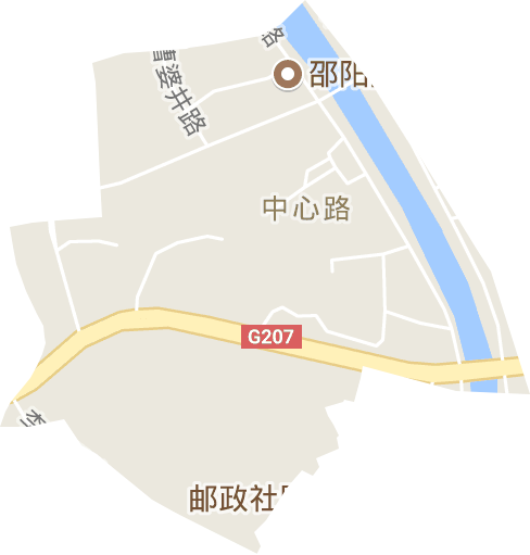 中心路街道电子地图