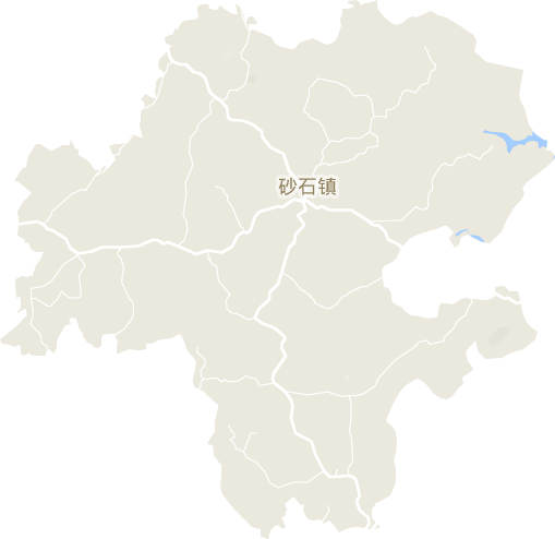 砂石镇电子地图