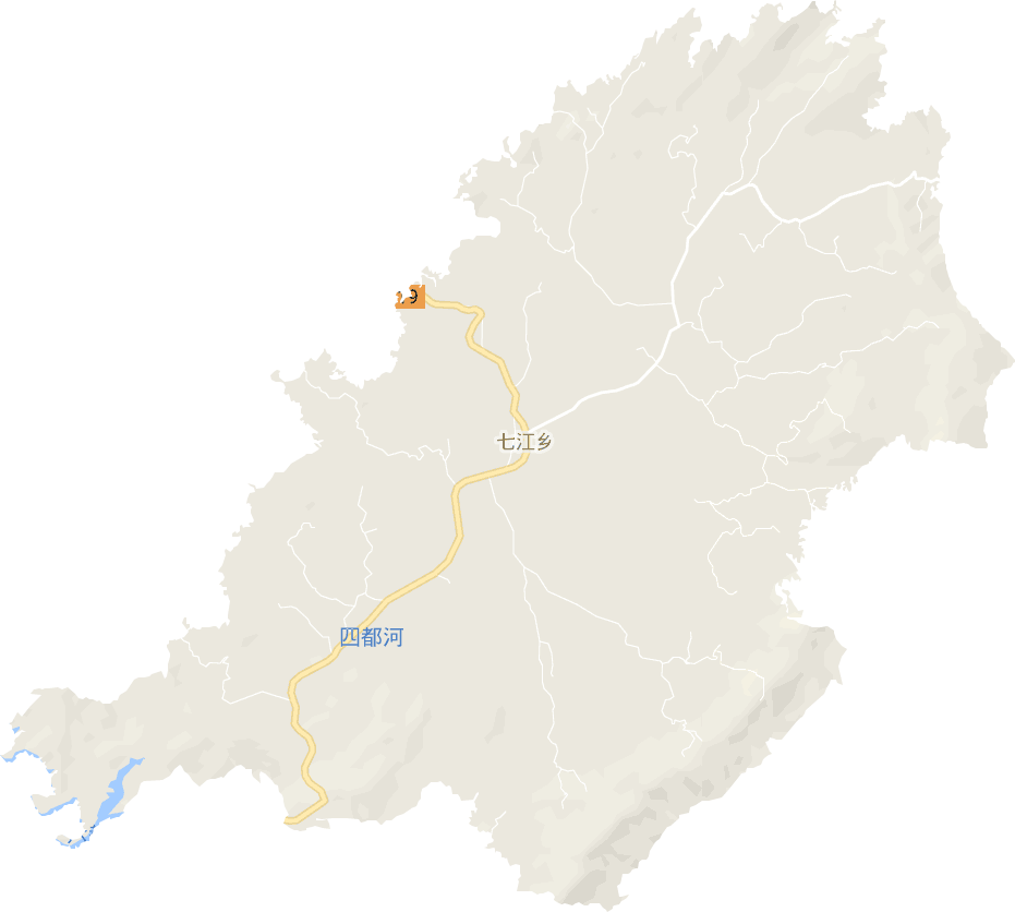 七江乡电子地图
