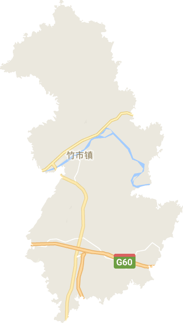 竹市镇电子地图