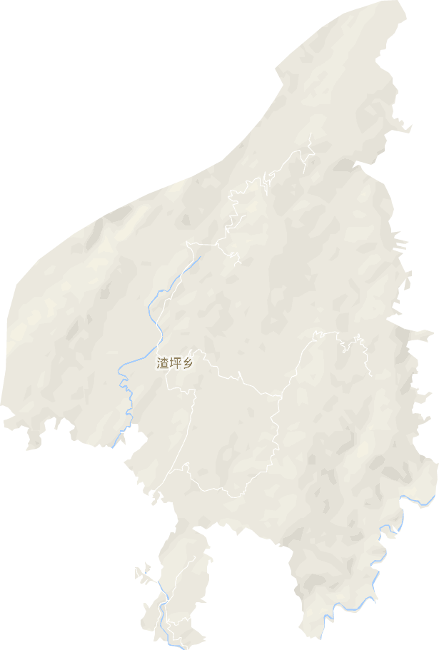 渣坪乡电子地图