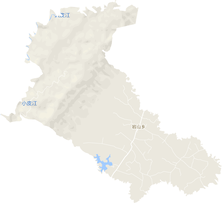 岩山乡电子地图