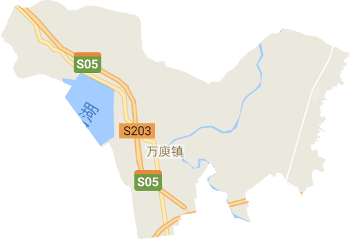 万庾镇电子地图