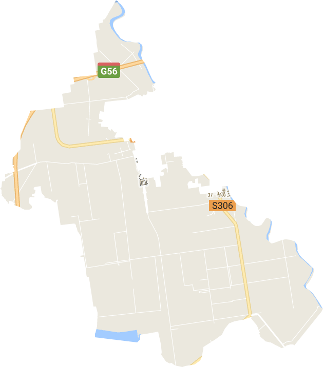 护城乡电子地图