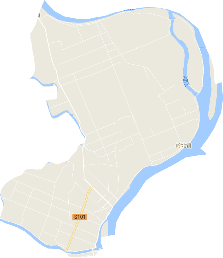 岭北镇电子地图