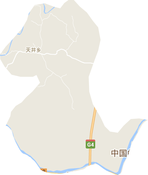 天井乡电子地图