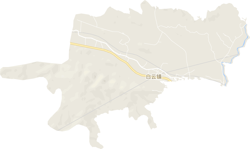 白云镇电子地图