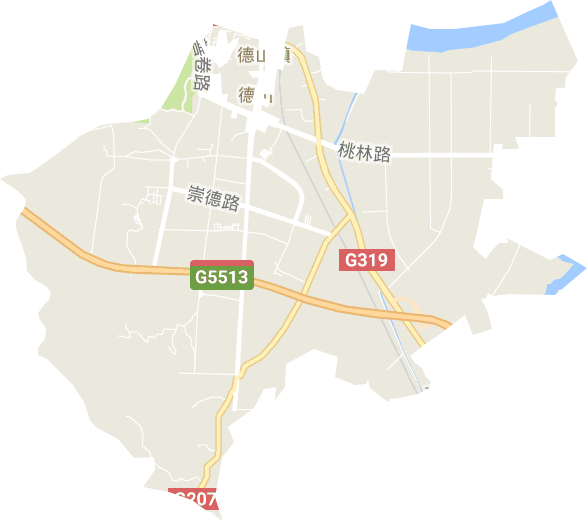 德山镇电子地图