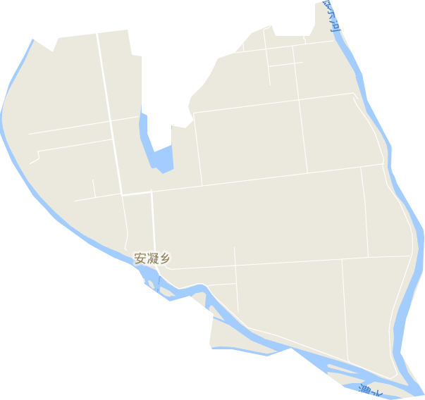 安凝乡电子地图