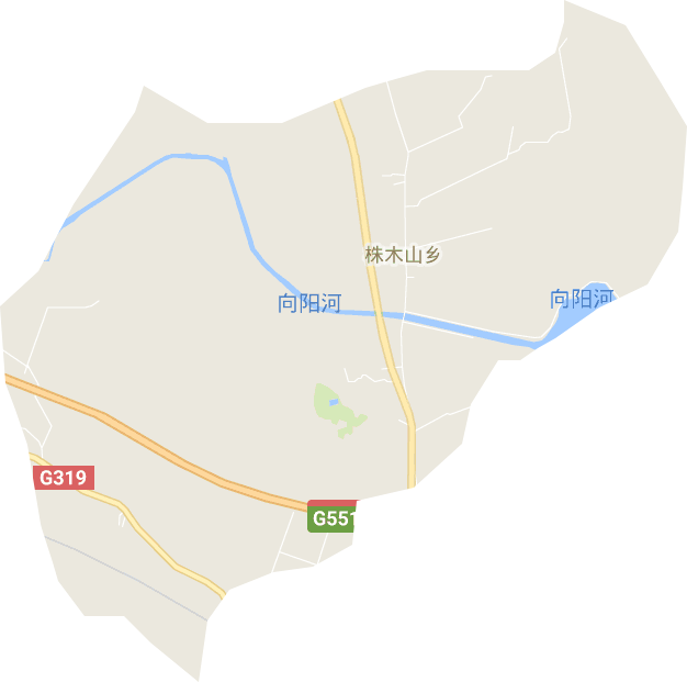 株木山乡电子地图