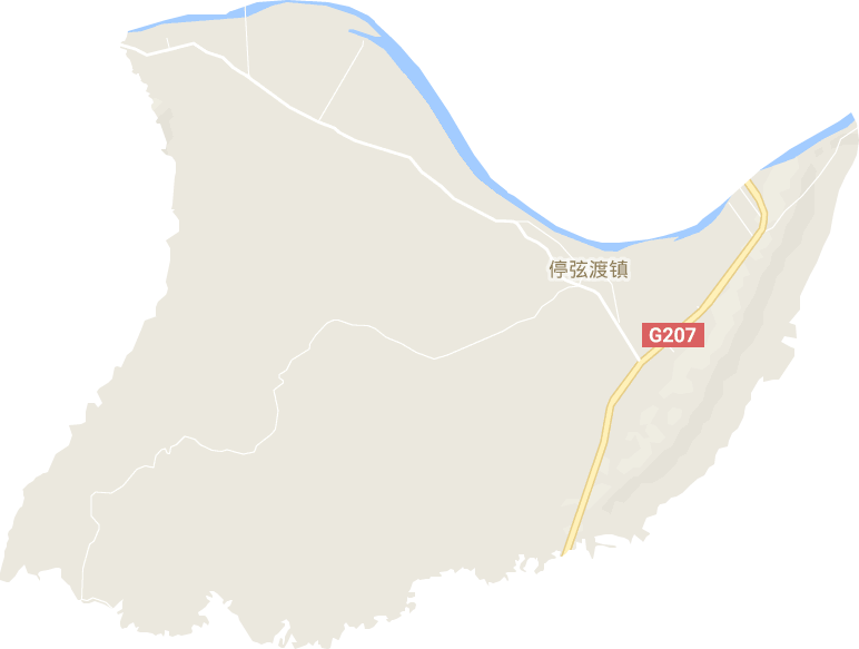 停弦渡镇电子地图