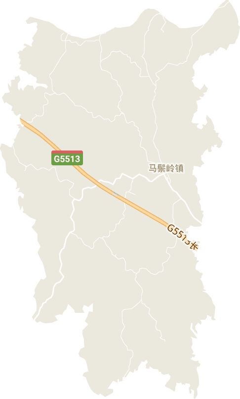 马鬃岭镇电子地图