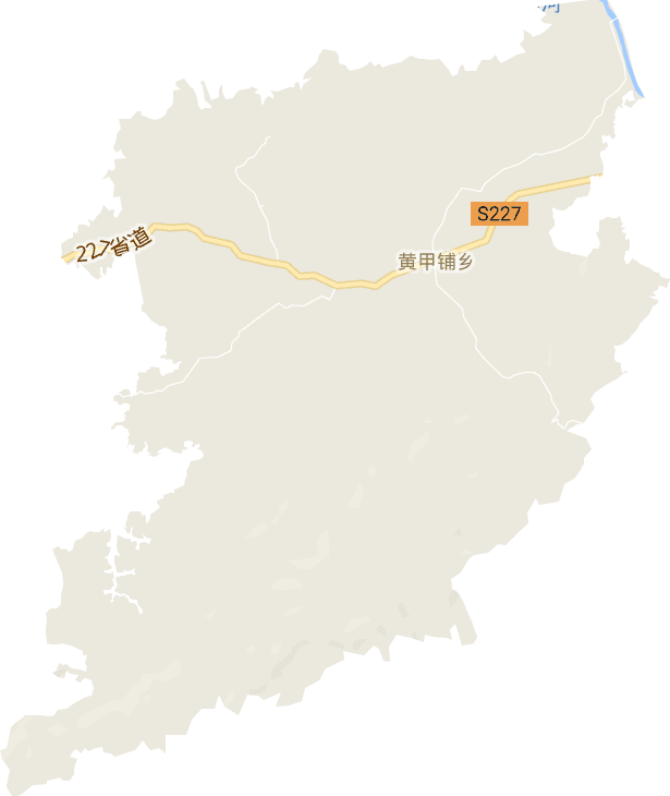 黄甲铺乡电子地图