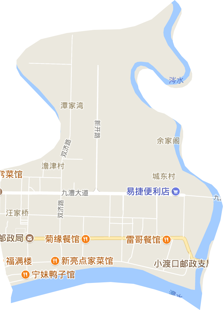汪家桥街道电子地图