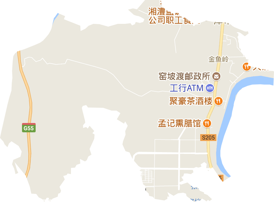 金鱼岭街道电子地图