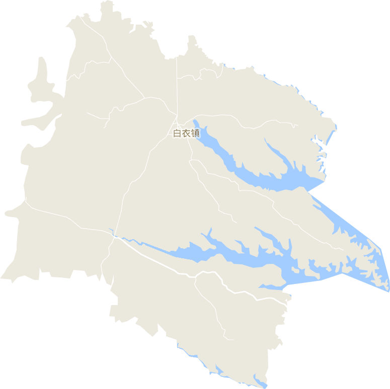白衣镇电子地图