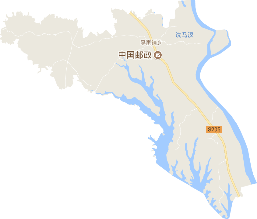 李家铺乡电子地图