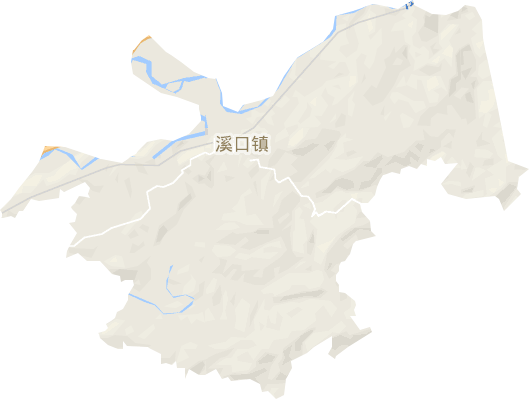溪口镇电子地图
