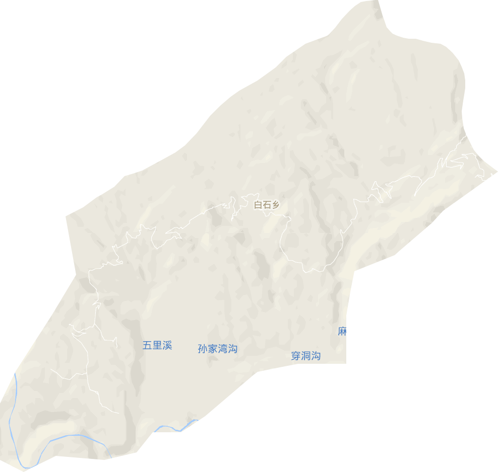 白石乡电子地图