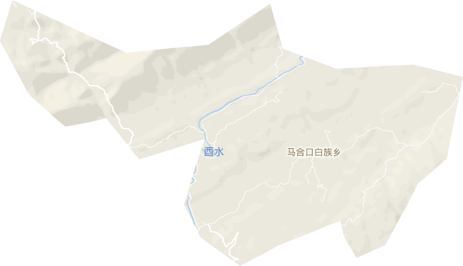 马合口白族乡电子地图