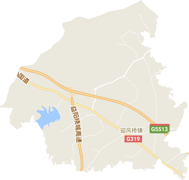 迎风桥镇电子地图