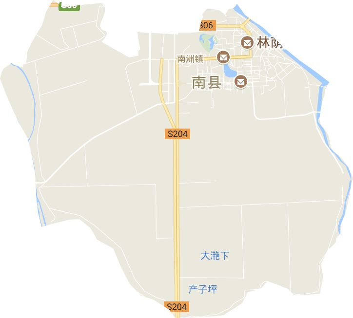 南洲镇电子地图