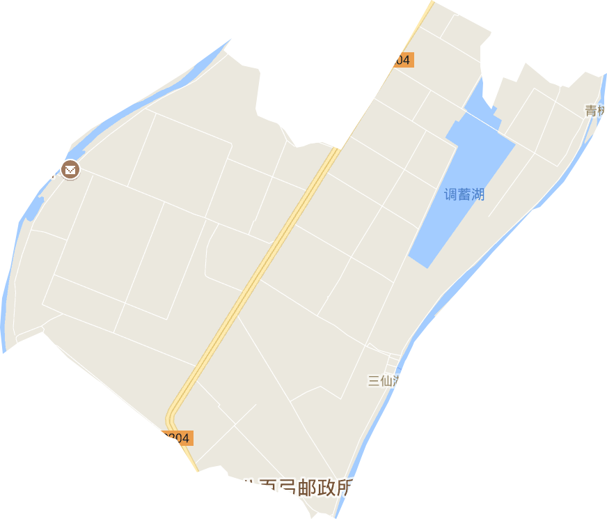 三仙湖镇电子地图