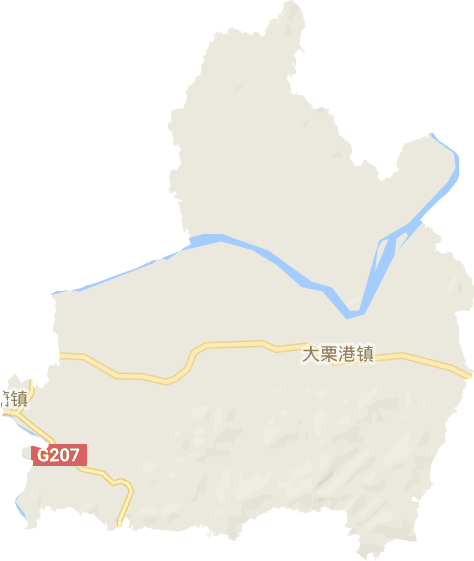 大栗港镇电子地图