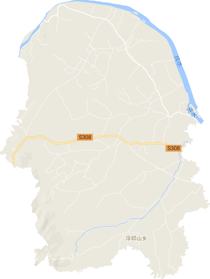 浮丘山乡电子地图