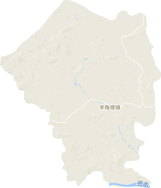 羊角塘镇电子地图