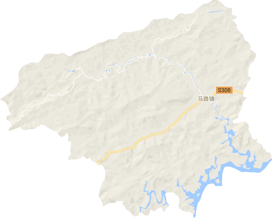 马路镇电子地图
