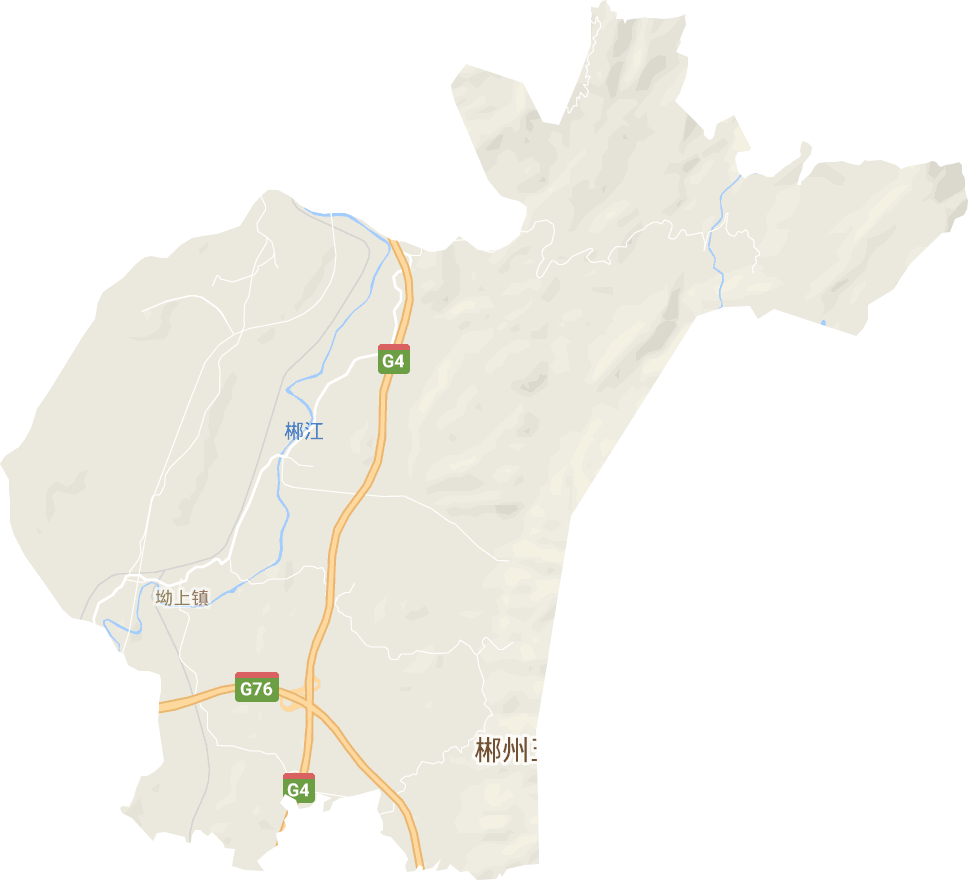 坳上镇电子地图