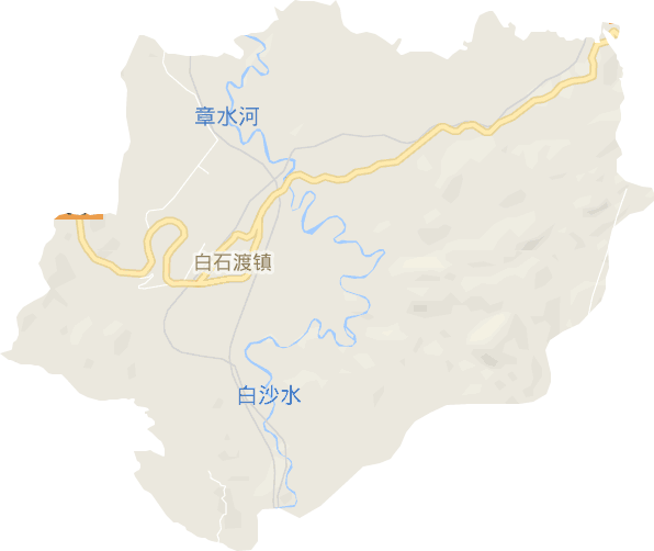 白石渡镇电子地图