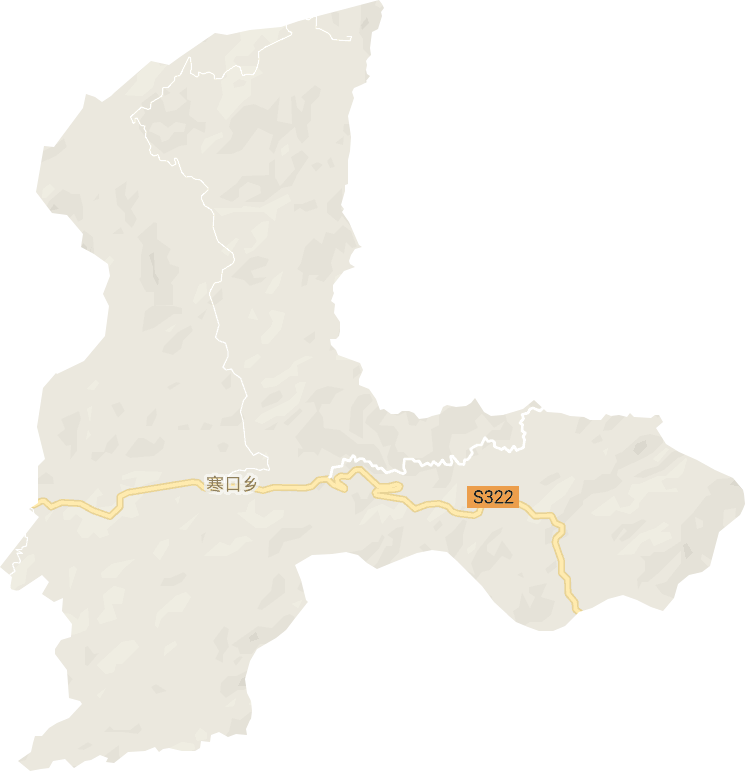 寒口乡电子地图