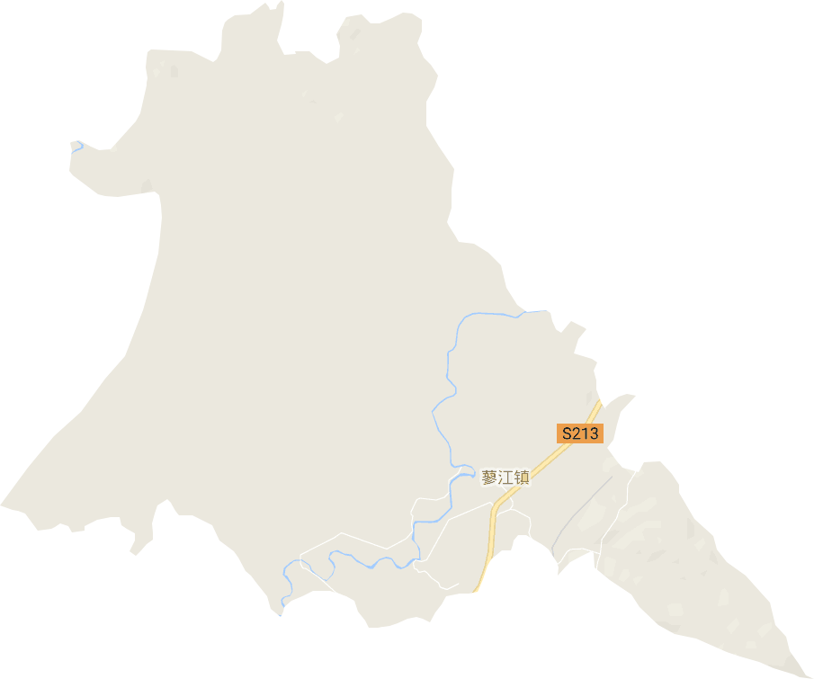 蓼江镇电子地图