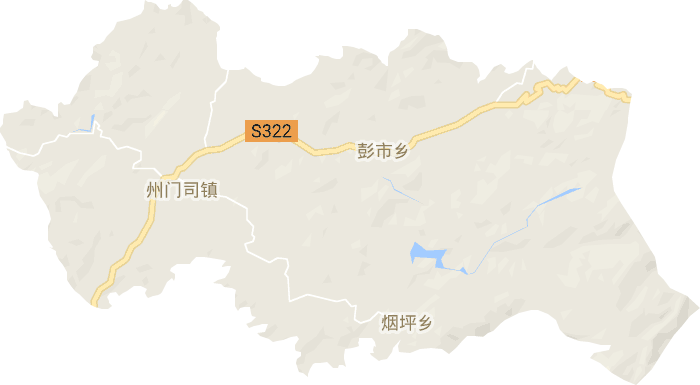 州门司镇电子地图