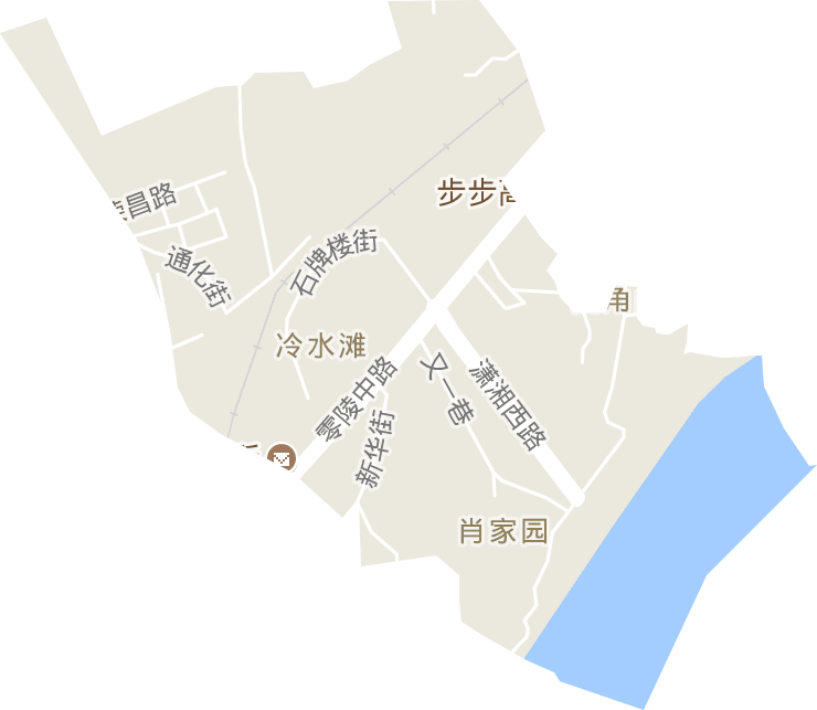肖家园街道电子地图
