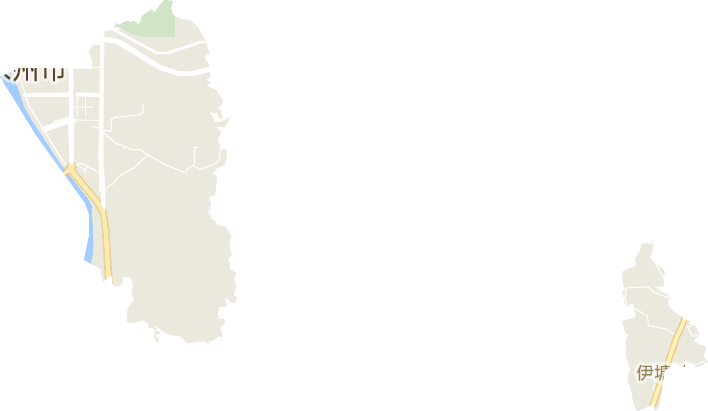 曲河街道电子地图