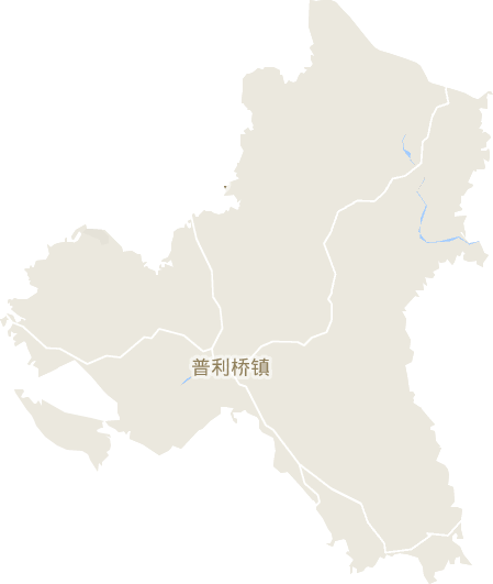 普利桥镇电子地图
