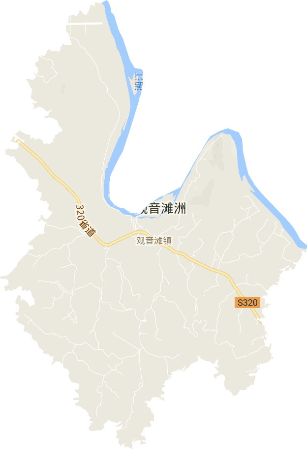 观音滩镇电子地图