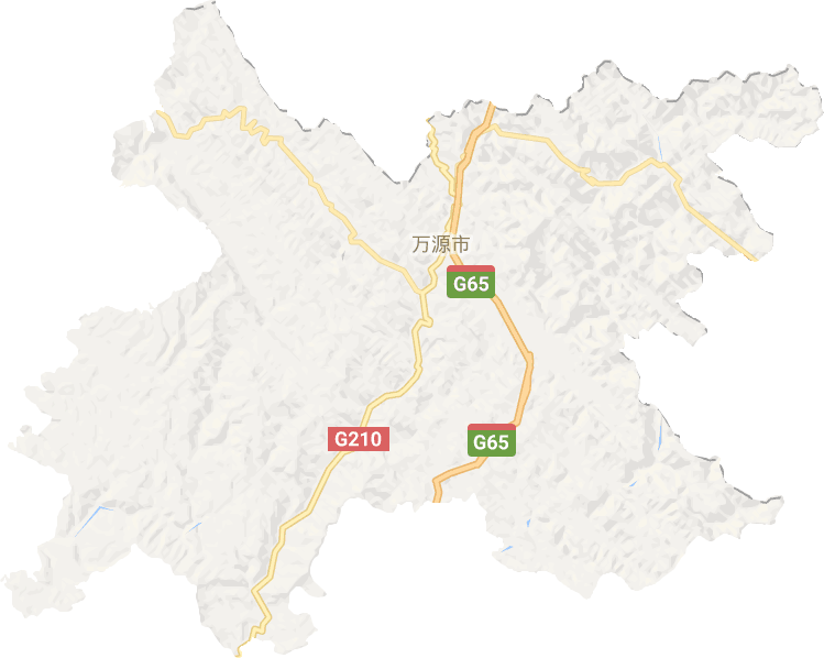 万源市电子地图