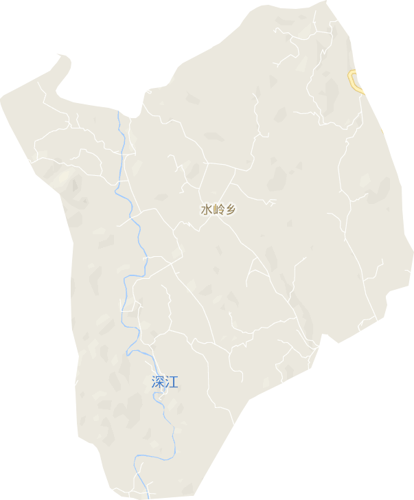 水岭乡电子地图