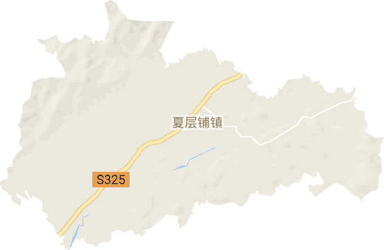 夏层铺镇电子地图